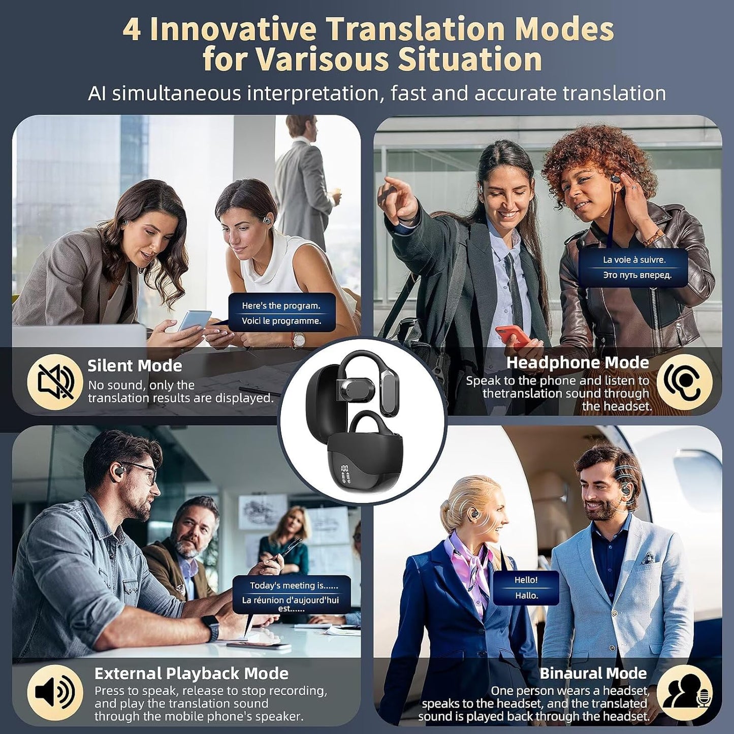 AI TRANSLATOR EARBUDS