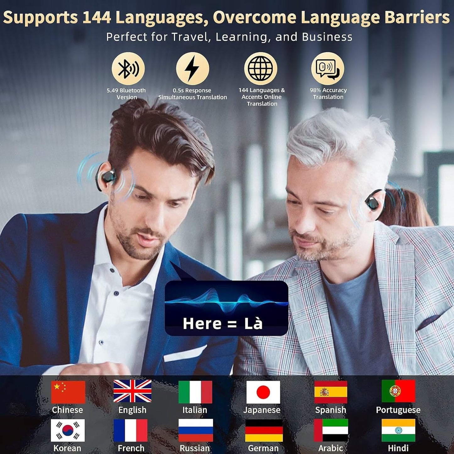 AI TRANSLATOR EARBUDS